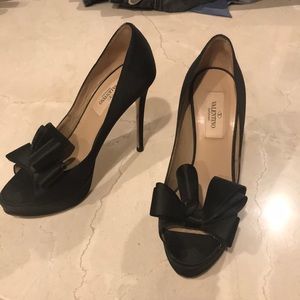 Valentino black high heels